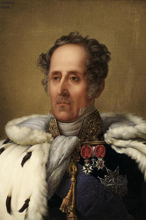 Portrait of francois rene vicomte de chateaubriand 1828