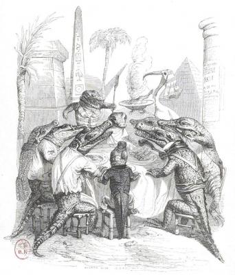 Scenes de la vie privee et publique des animaux tome 1 0150